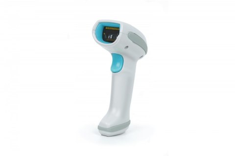 Zaawansowany czytnik kodów kreskowych przewodowy USB-RJ45 2m, 1D/2D 2m/s, IP52, stojak w zestawie