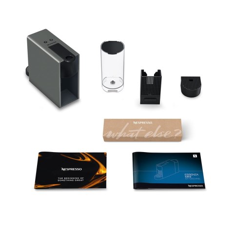 Ekspres kapsułkowy Krups Nespresso Essenza Mini XN110B (1200W; kolor szary) (OUTLET)