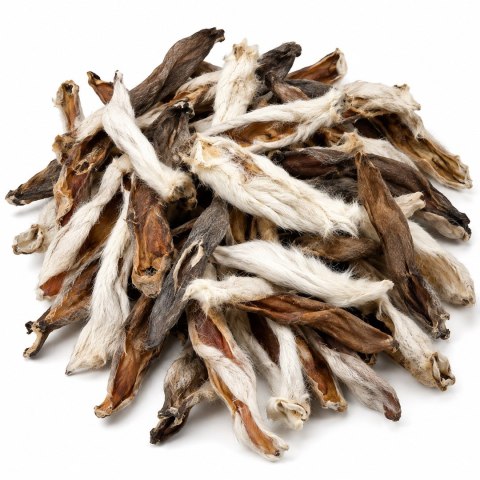 PETITTO - ucho królicze z futrem -1 kg