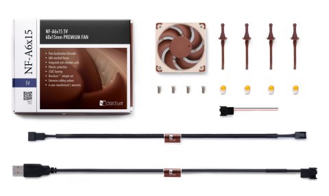 Wentylator NOCTUA NF-A6x15 5V Slim 60x15mm