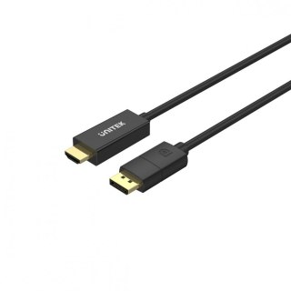 Kabel Adapter DP 1.2 - HDMI, M/M, 4K 60Hz, 1.8m, V1608A