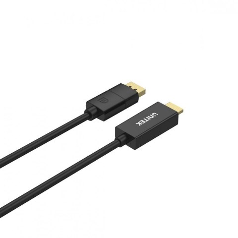Kabel Adapter DP 1.2 - HDMI, M/M, 4K 60Hz, 1.8m, V1608A