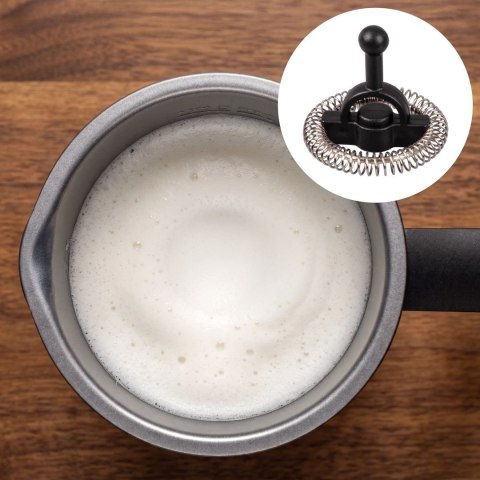 ELDOM SPIENIACZ DO MLEKA SI560C FOMI 500W CZARNY 300ML SPIENIANIE PODGRZEWANIE