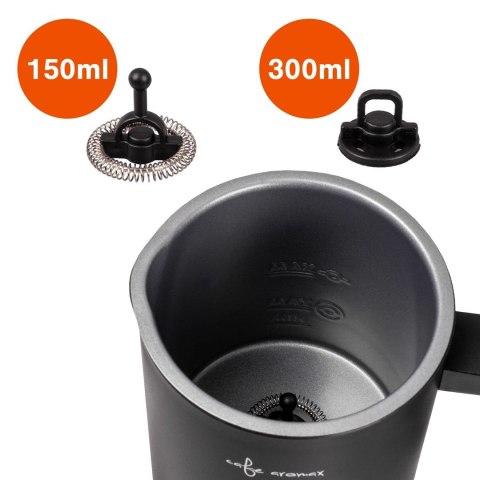 ELDOM SPIENIACZ DO MLEKA SI560C FOMI 500W CZARNY 300ML SPIENIANIE PODGRZEWANIE
