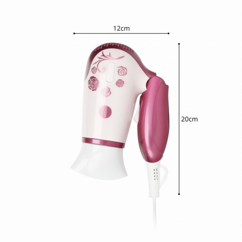 ELDOM SUSZARKA DO WŁOSÓW HT82R SMIL 1200W DWA POZIOMY NADMUCHU, SKŁADANA RĄCZKA