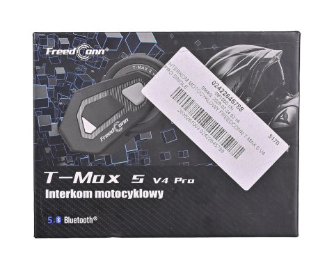Interkom motocyklowy FreedConn T-Max S V4 Pro Single (OUTLET)
