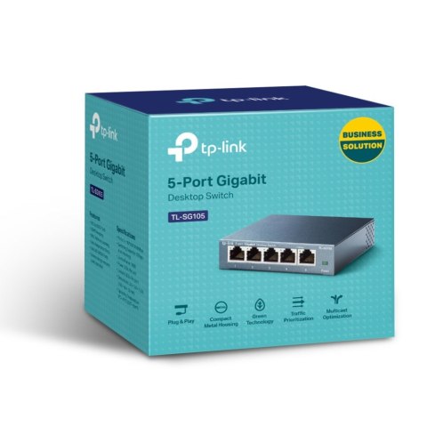 Switch TP-LINK TL-SG105 (5x 10/100/1000Mbps)