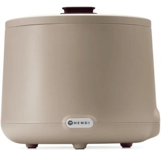 Kociołek termos do zupy elektryczny UNIQ śr. 365 x 325 mm 8 l 500 W - beżowy Hendi