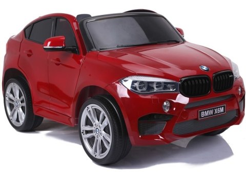 Auto Na Akumulator Nowe BMW X6M SUV Światła LED MP3 Czerowne Lakierowane LEAN CARS