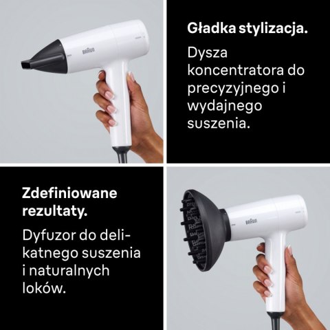 Suszarka do włosów z dyfuzorem 1800W HD155E
