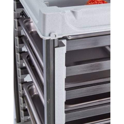 Wózek do transportu pojemników Camshelving 9x GN 1/1