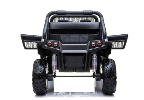 Auto na Akumulator Mercedes Unimog 4x4 Dla Dzieci Światła LED MP3 Biały LEAN CARS
