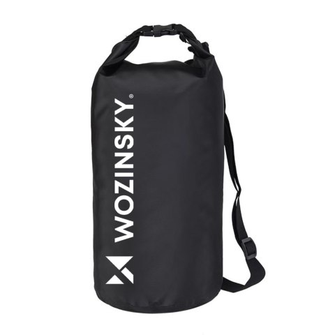 Worek torba wodoodporna outdoor na kajak SUP 20l - czarny WOZINSKY