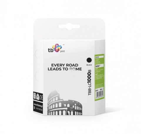 Tusz do Brother LC1000BK TBB-LC1000B BK 100% nowy TB Print