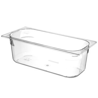 Kuweta pojemnik do lodów z poliwęglanu 360x165x120mm - przezroczysty 5L - HENDI 807026 Hendi