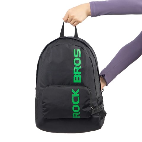 Plecak sportowy wodoodporny składany 46.5x38cm 18l - czarny ROCKBROS