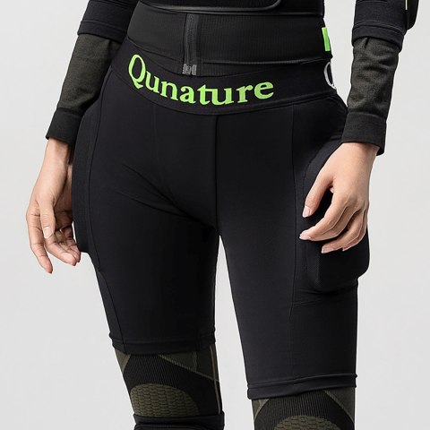 Ochraniacze bioder narciarskie na snowboard łyżwy Basic rozmiar XL - czarne