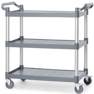 Wózek kelnerski serwisowy do 150 kg 3-półki 842x486 mm Amer Box