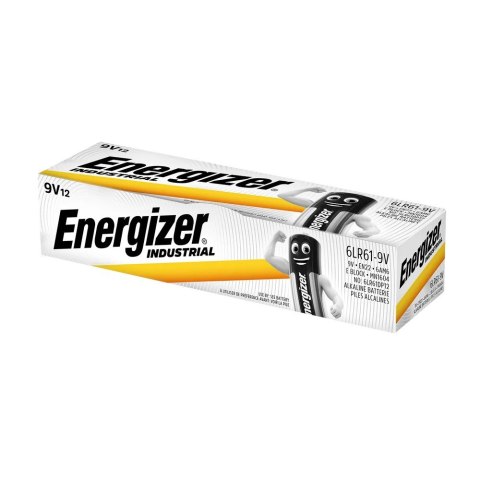 Bateria Industrial alkaliczna 9V 6LR61 12 szt. Bulk