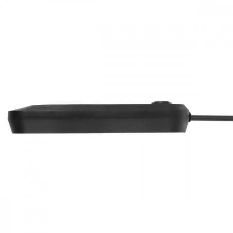 Listwa zasilająca MCE394 B, 1,5m|3 gniazda + 3xUSB. 110-240V AC 50/60Hz, 2.1A max 2500W, czarna
