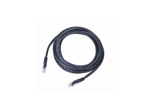 Patch cord kat.5e osłonka zalewana 0.25m czarny